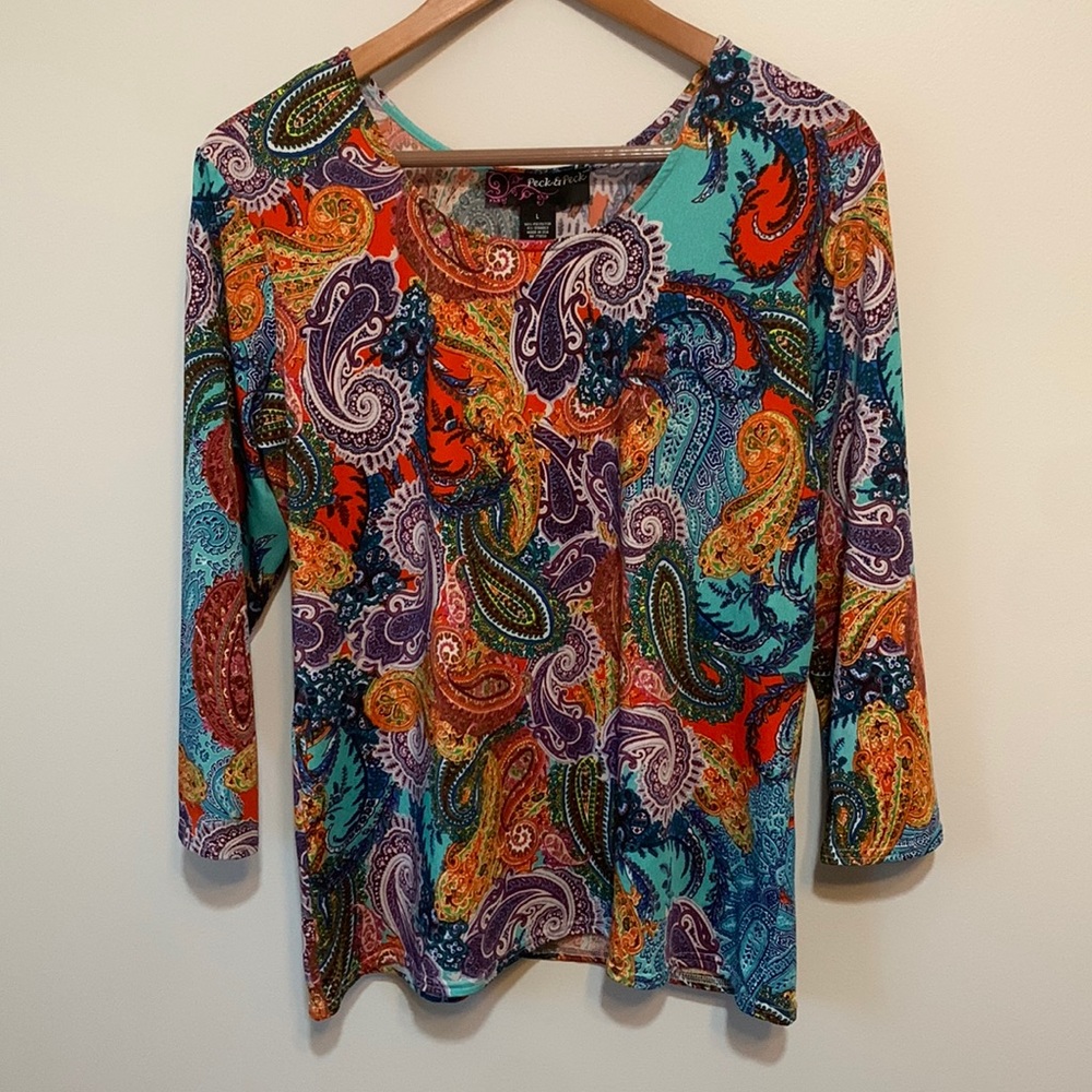 Colourful Peck & Peck Top